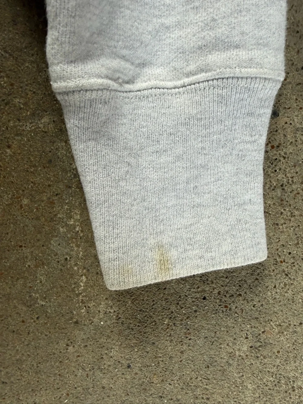 Champion Reverse Weave New Orleans Crewneck in Grey Size Large Vintage - Flawed - Picture 5 of 10